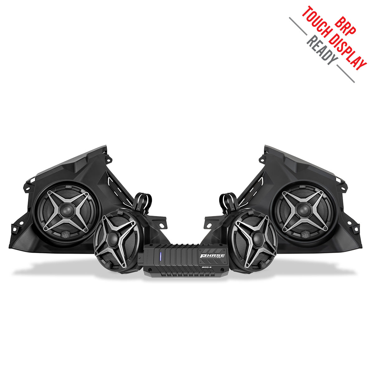 SSV Works 2024-2025 Can-Am® Maverick R, Phase-2 A-Spec 800watt 4-Speaker System